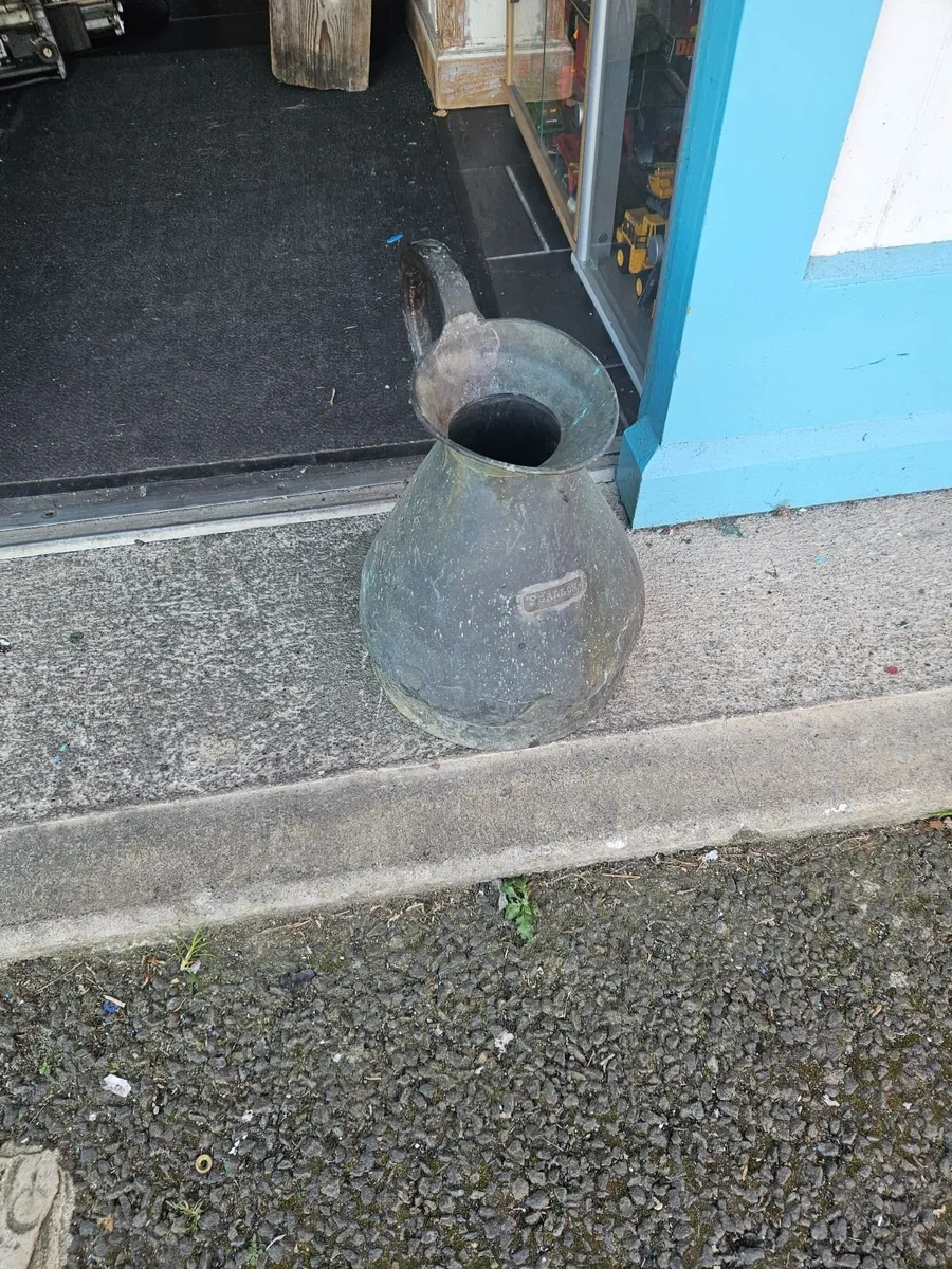 Vintage Antique Copper Jug - Image 4