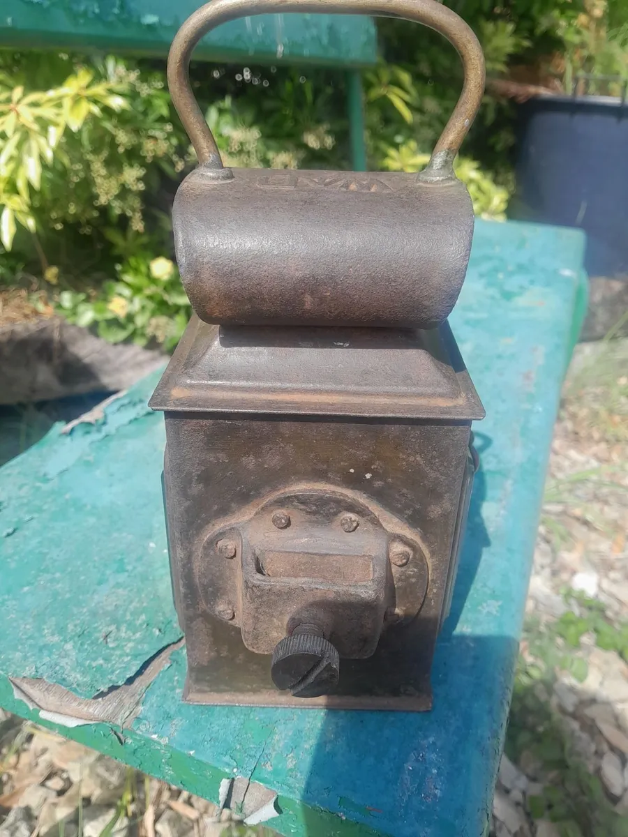 Vintage  miller trench lamp - Image 2