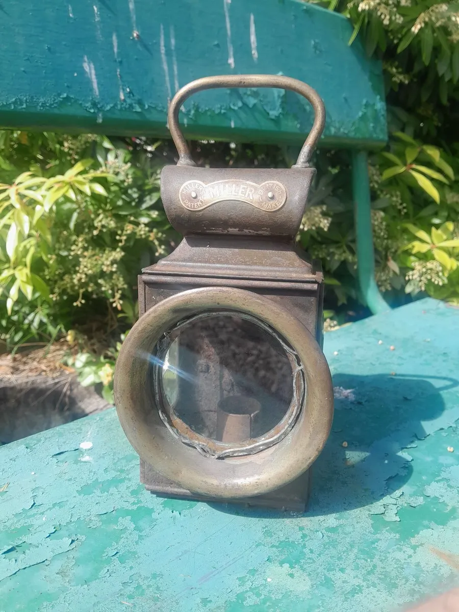 Vintage  miller trench lamp - Image 3