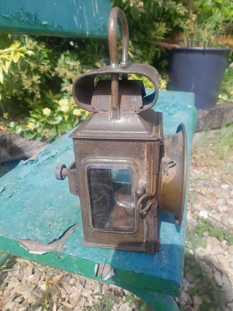 Vintage  miller trench lamp - Image 4