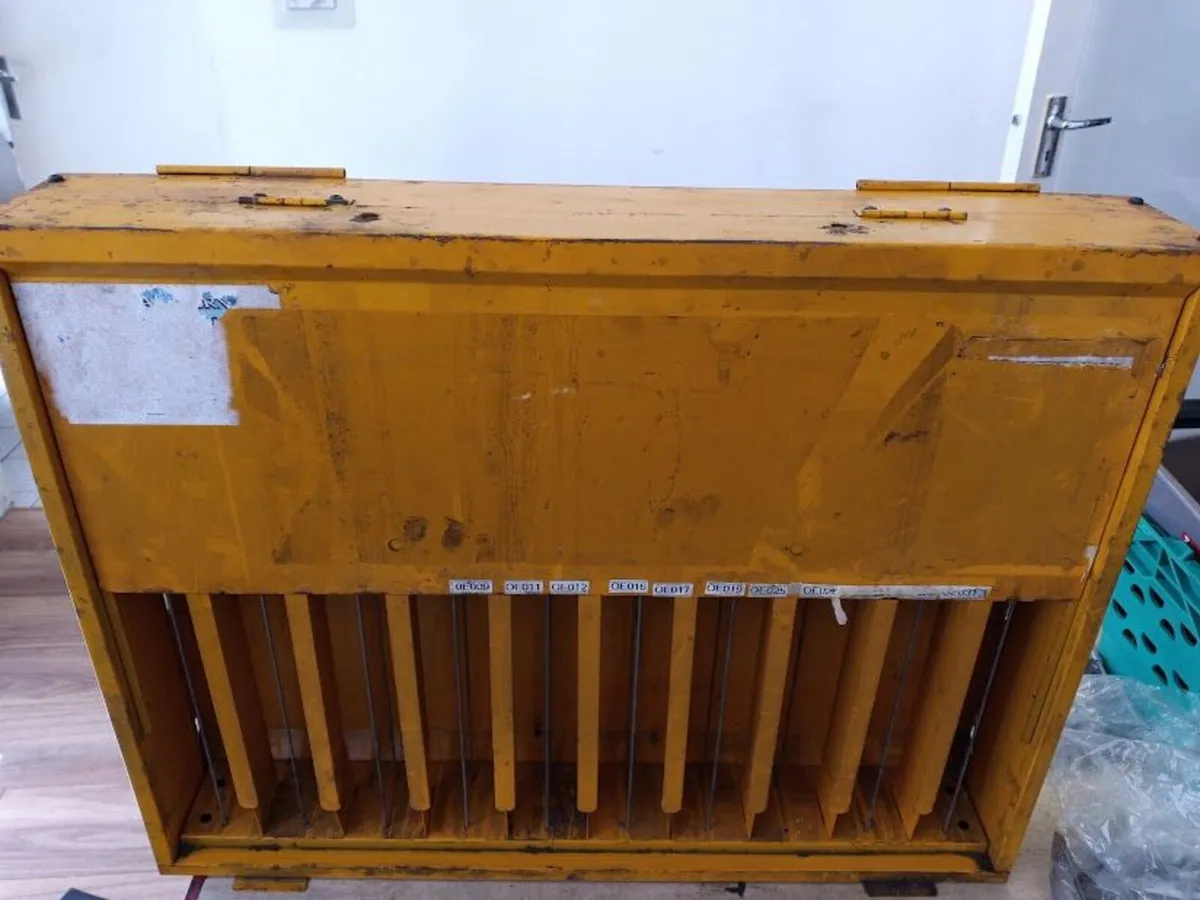 NGK spark plug storage cabinet display - Image 2