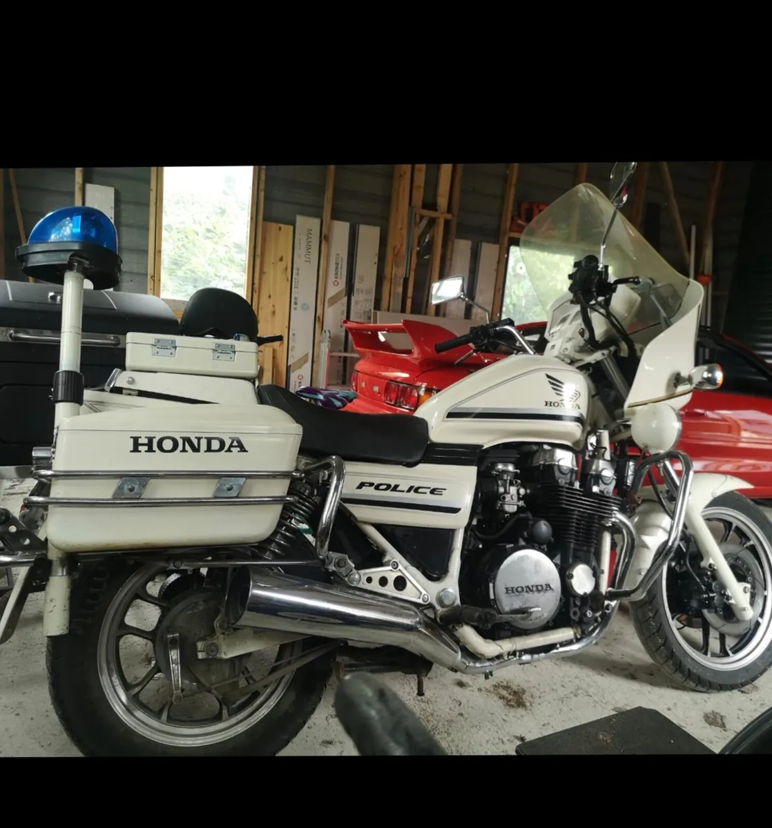 Honda cbx750 police special - Image 1