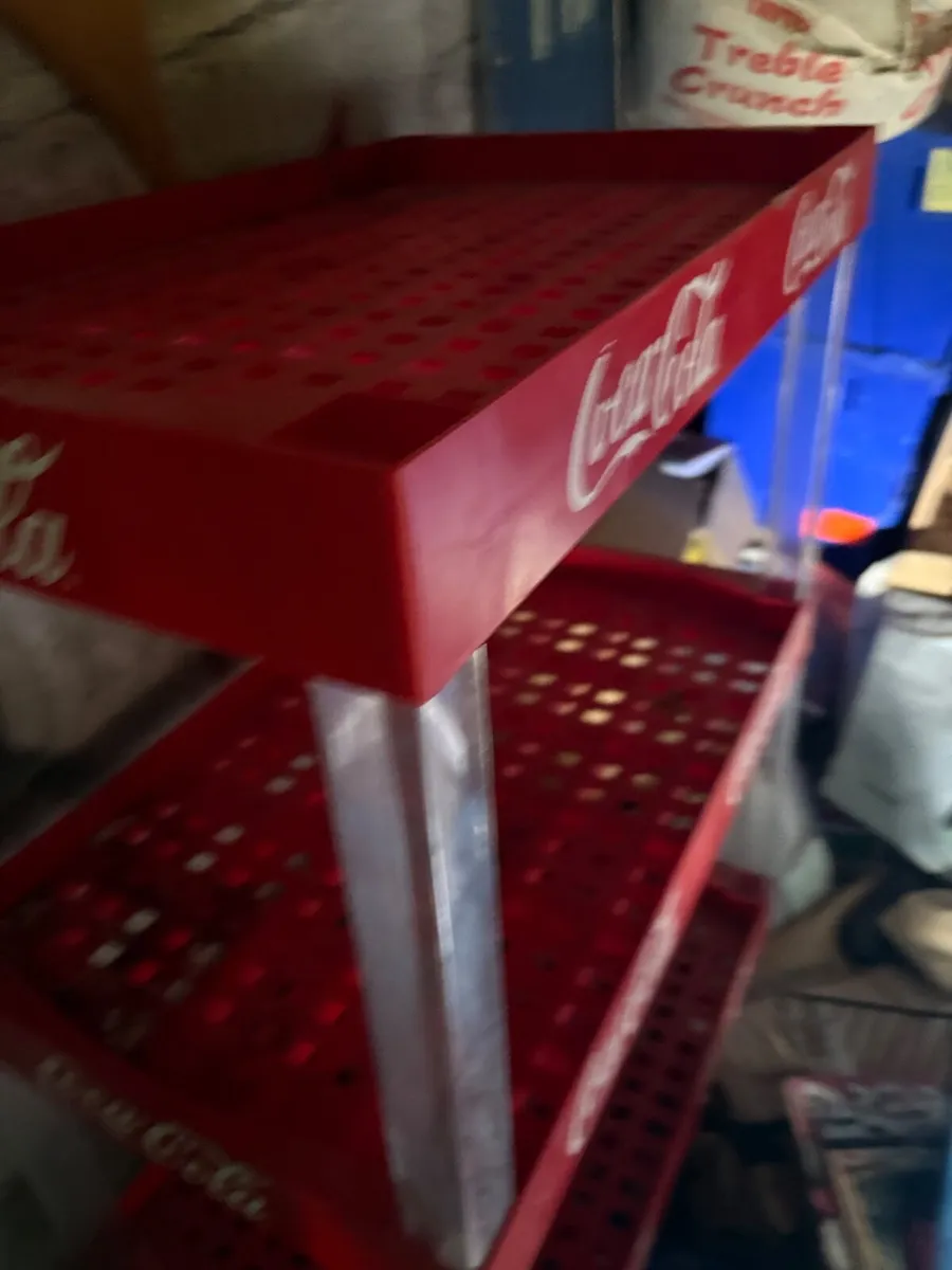 Coca Cola shelf unit - Image 1