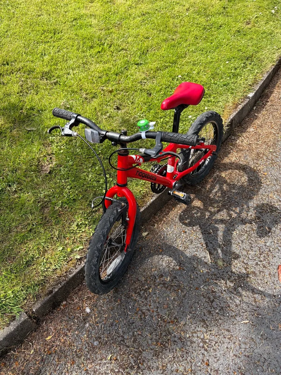 Ridgeback MX16 Kids Bike - 16 Inch Wheels - Red - Image 3
