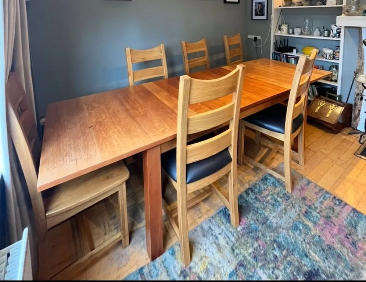 Dining room table & chairs - Image 2