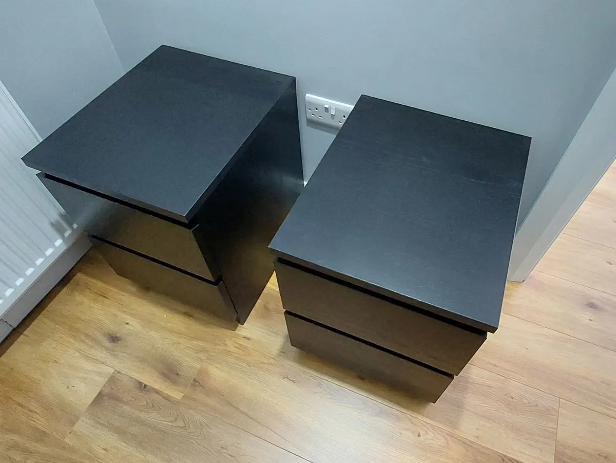 Malm Chest of 2 drawers x2 - Image 3