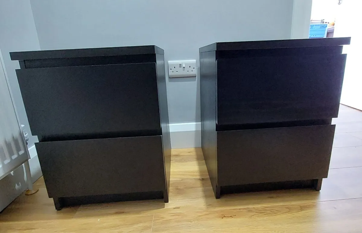 Malm Chest of 2 drawers x2 - Image 4