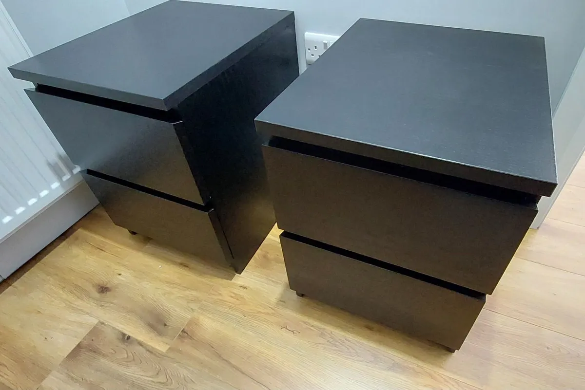 Malm Chest of 2 drawers x2 - Image 1