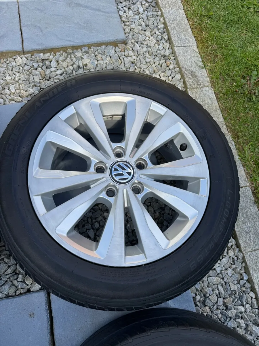 Genuine Vw Alloys | Good Tyres | 5x112 - Image 4