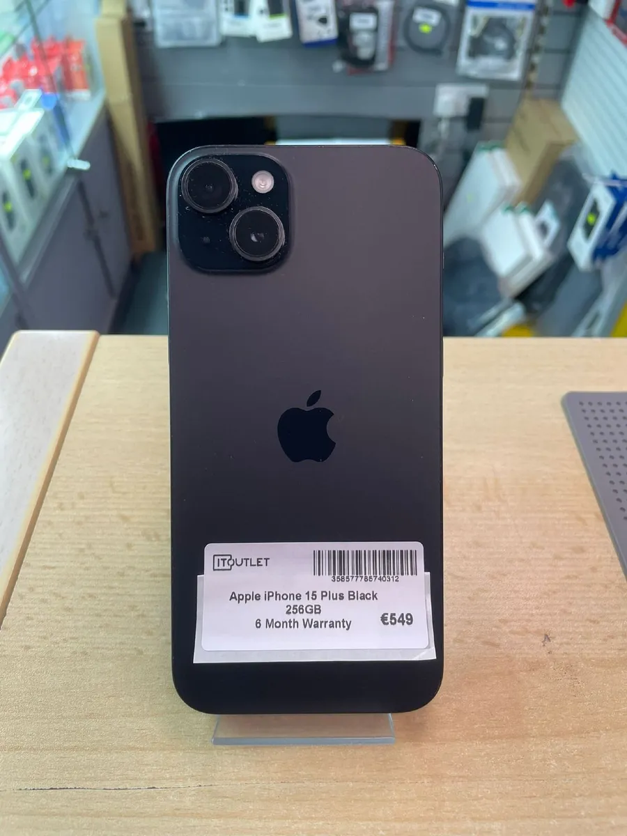 Apple iPhone 15 Plus 128GB Black - Image 1