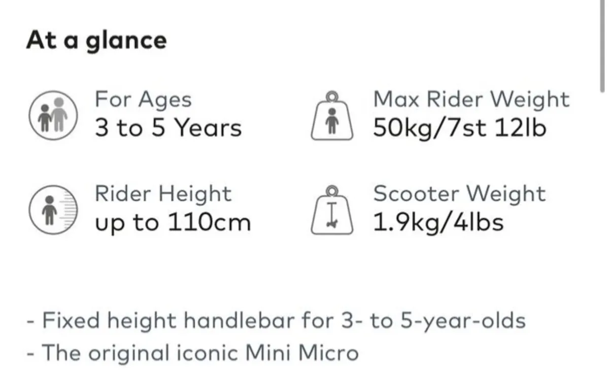 Mini Micro Classic Scooter - Image 2
