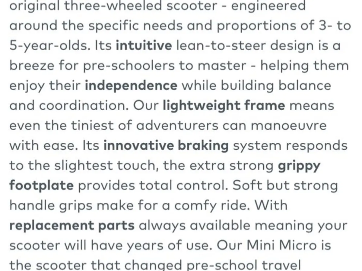 Mini Micro Classic Scooter - Image 3