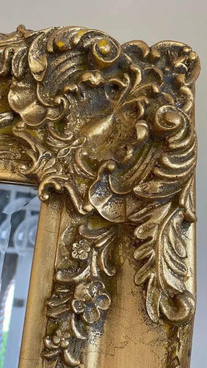 Antique style large mirror - Image 3