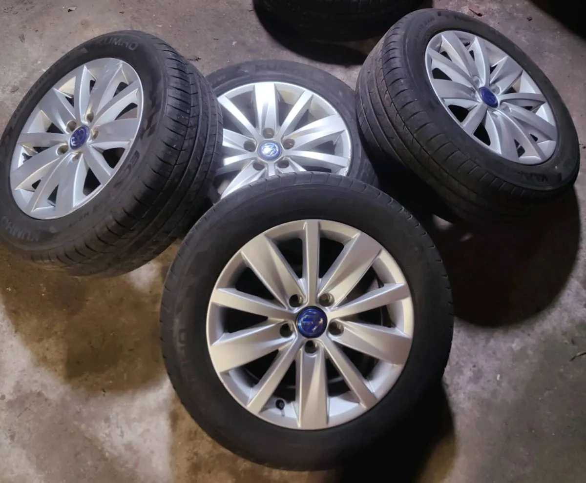16' VW CADDY/GOLF ECT ALLOYS /GOOD TYRES/5x112 - Image 2