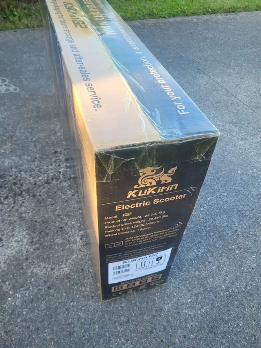 Electric scooter,kukirin G2,brand new in a box , delivery available - Image 3