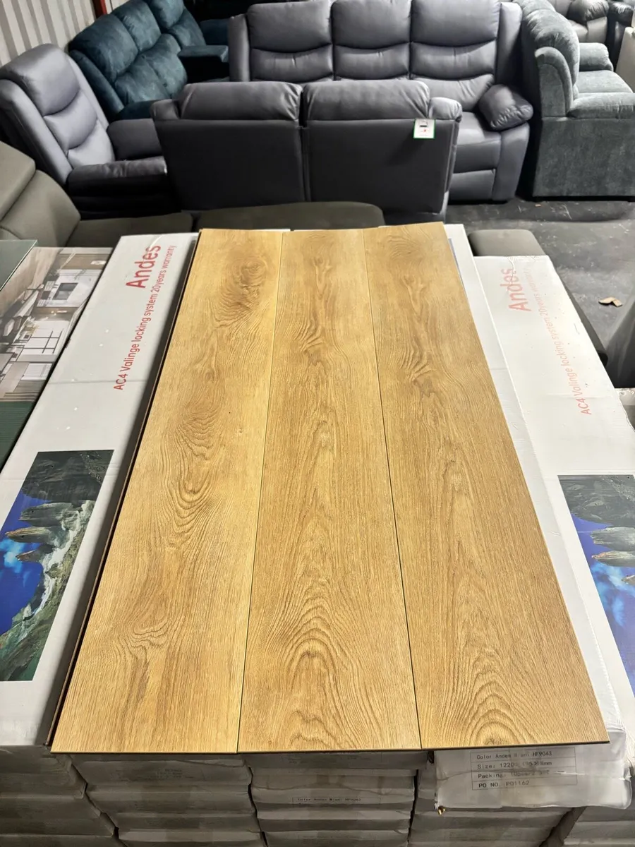 New Palma 12mm Laminated Flooring - Image 3
