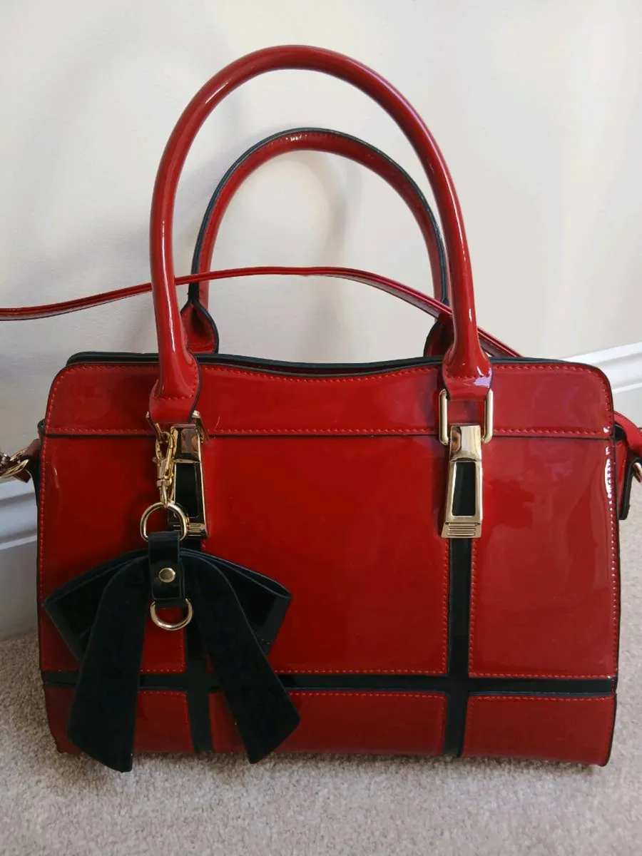 Red Handbag - Image 1