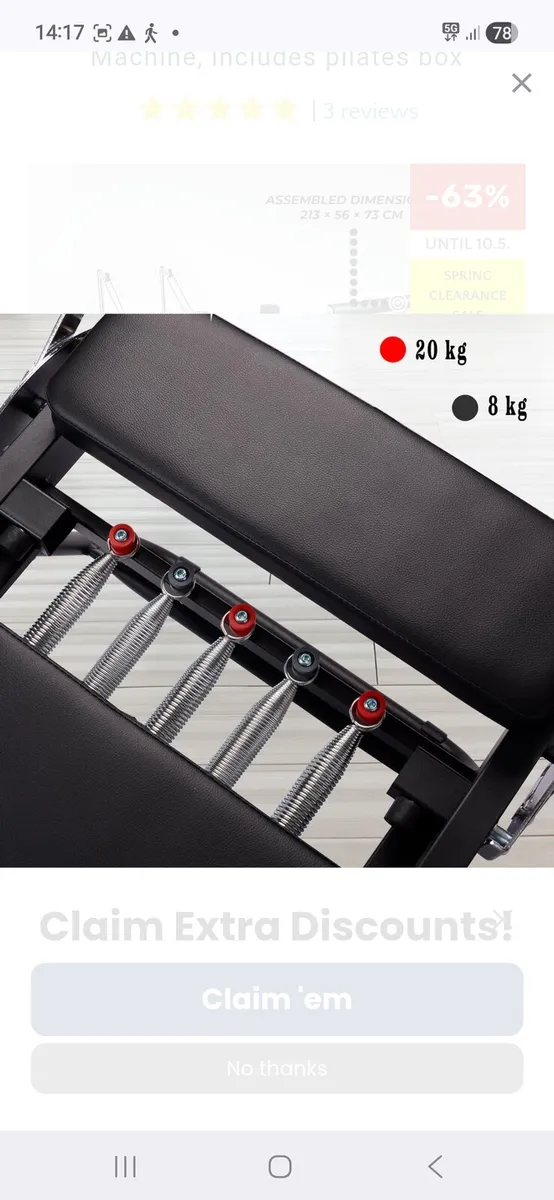Pilates reformer bed - Image 3
