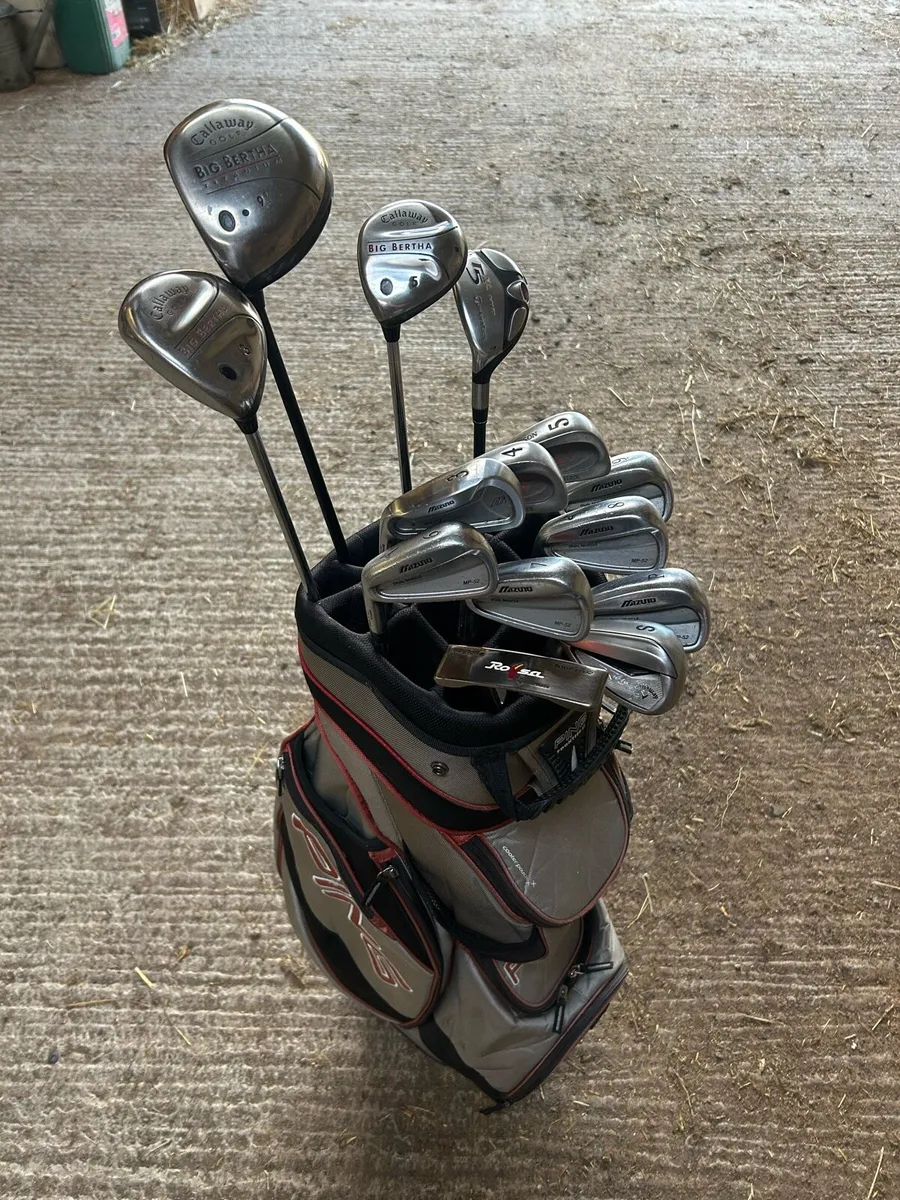 Full left hand golf set - Image 1