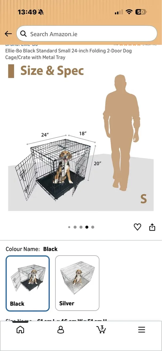 24inch Dog crate - Image 4