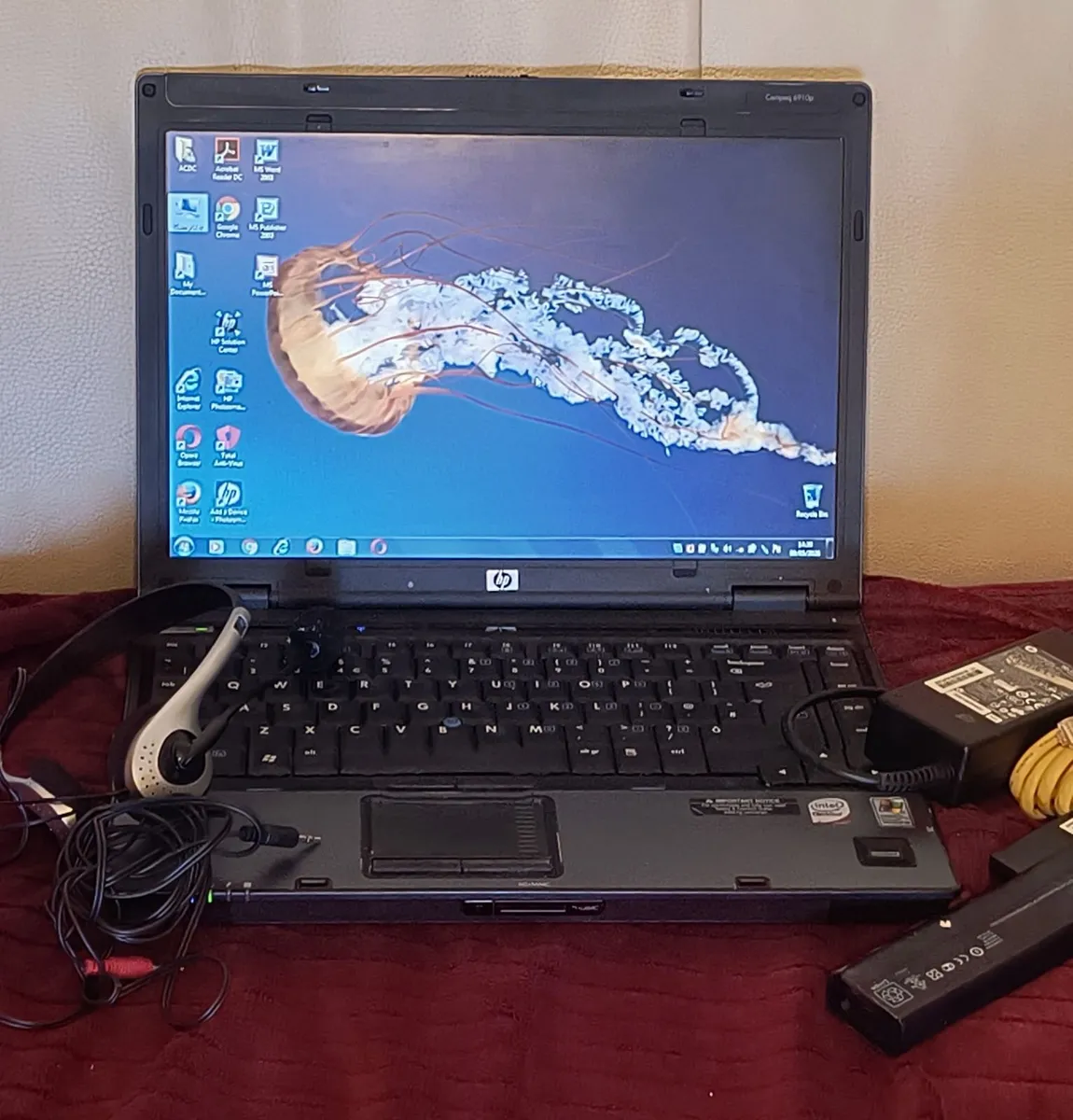 Laptop HP Compaq 6910p 14”  Win 7 ULTIMATE - Image 1
