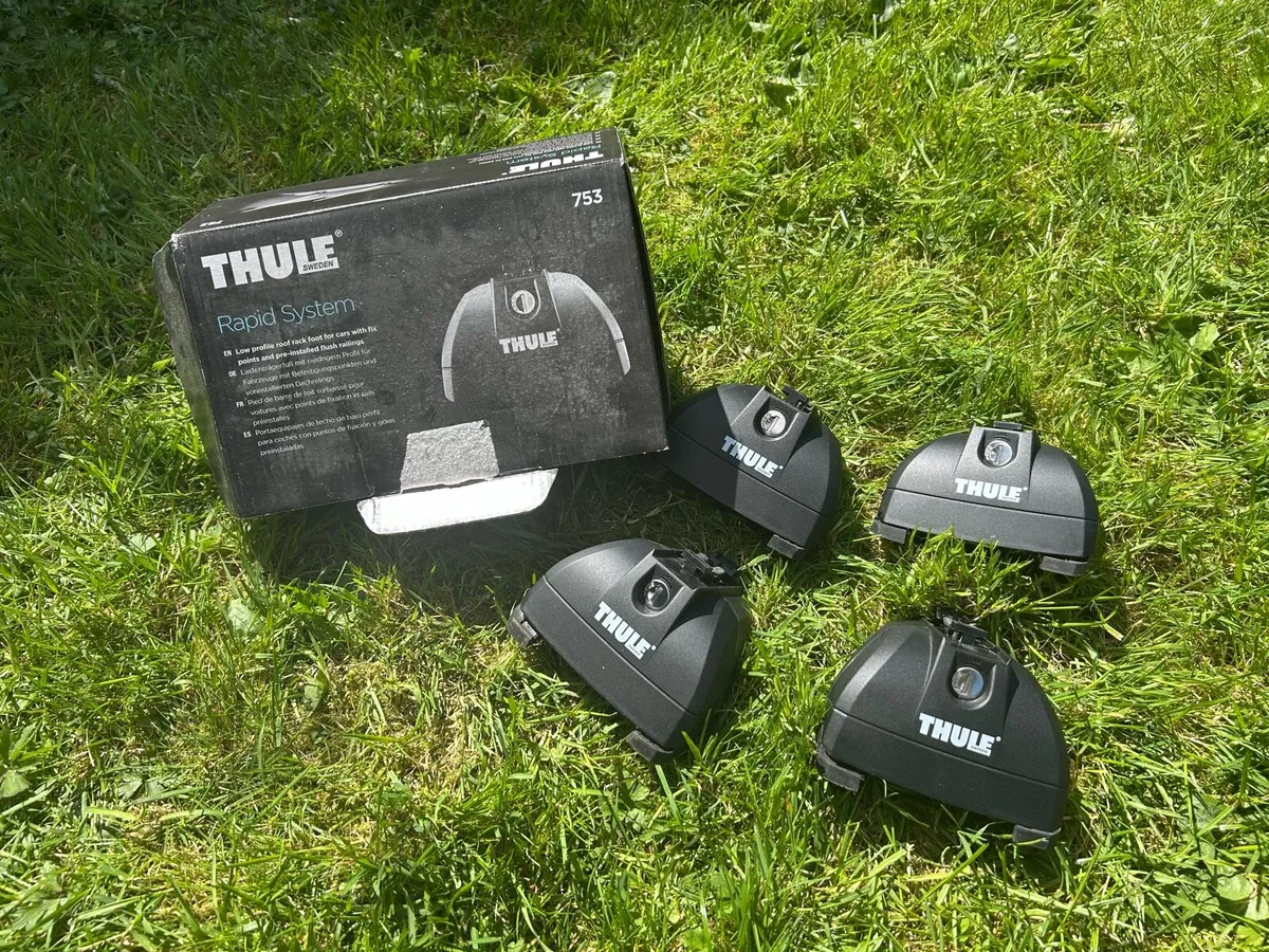 Thule Rapid System 753 Roof Rack Feet - BMW X5 - Image 1