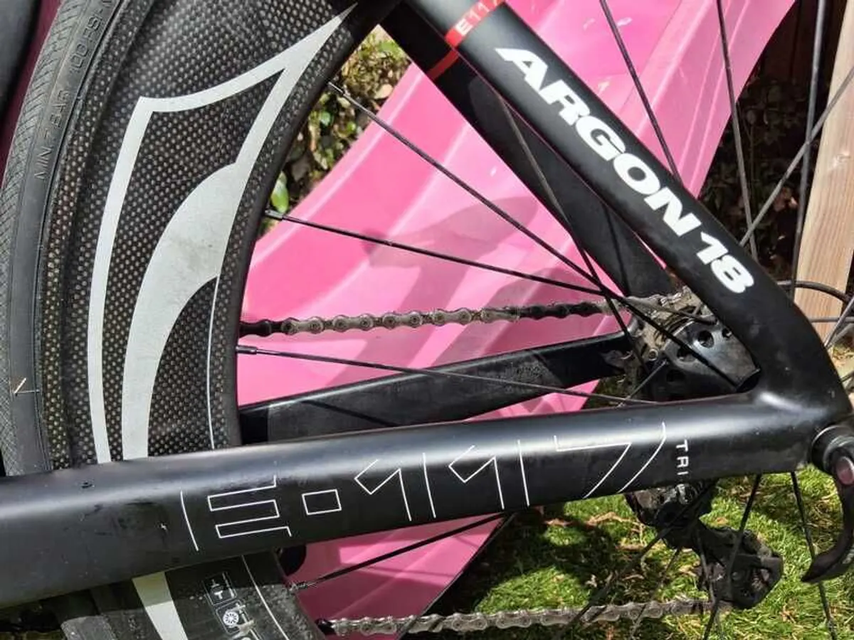 Argon 18 E117T Tri bike RRP 4300 - Image 4