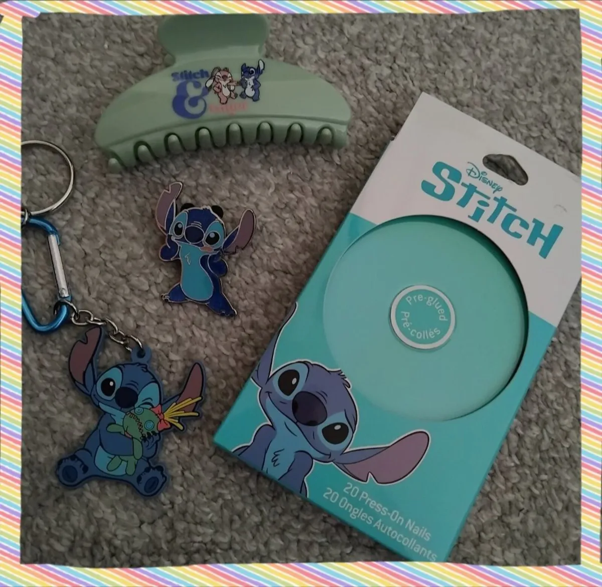 Disney Stitch Bundle, Alarm Clock, Clothes etc - Image 4