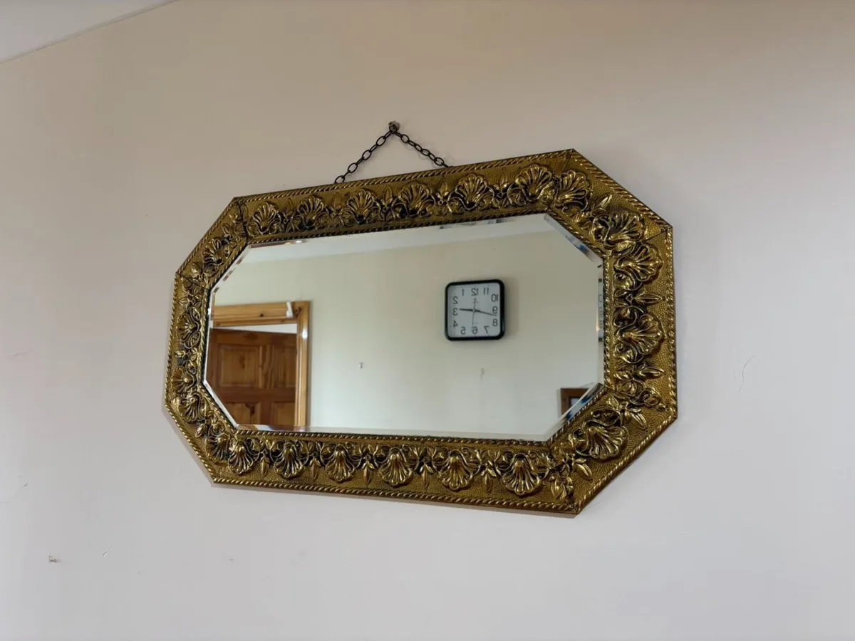 Ornate Gold Wall Mirror - Image 2