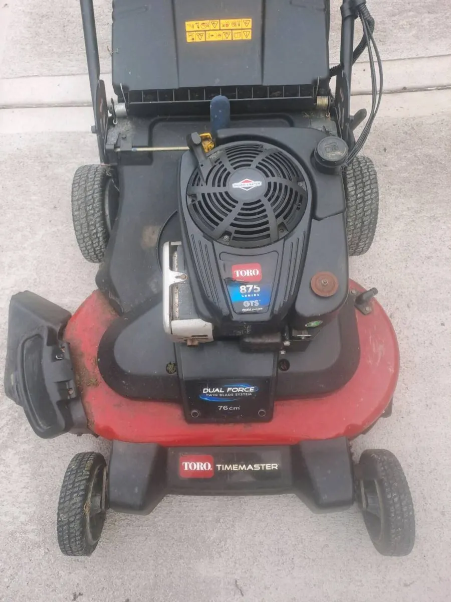 Toro timemaster 875 gts series - Image 2