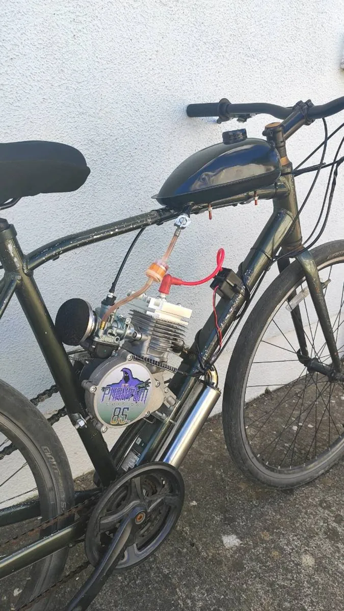 Petrol engine bicycle 85cc new - Image 3
