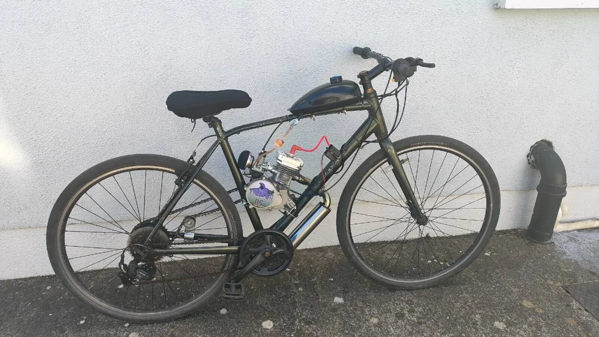 Petrol engine bicycle 85cc new - Image 1
