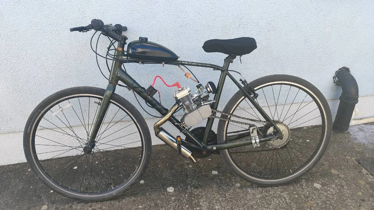 Petrol engine bicycle 85cc new - Image 2
