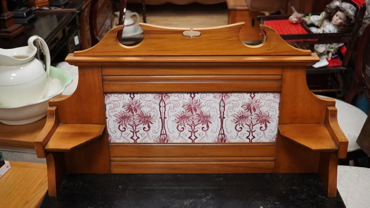 Victorian Marble Top Washstand - Image 2