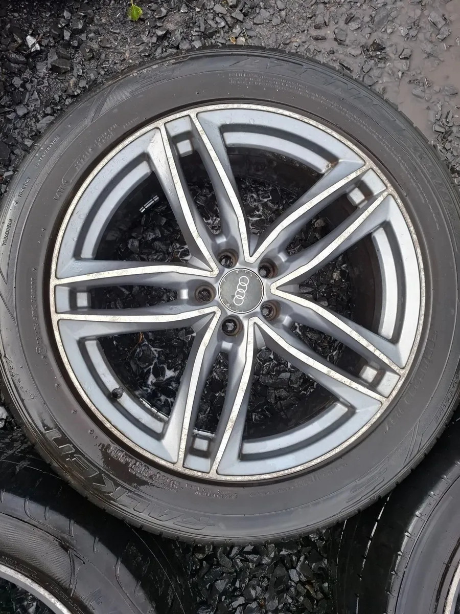 20" Audi Alloys with tyres - Image 3