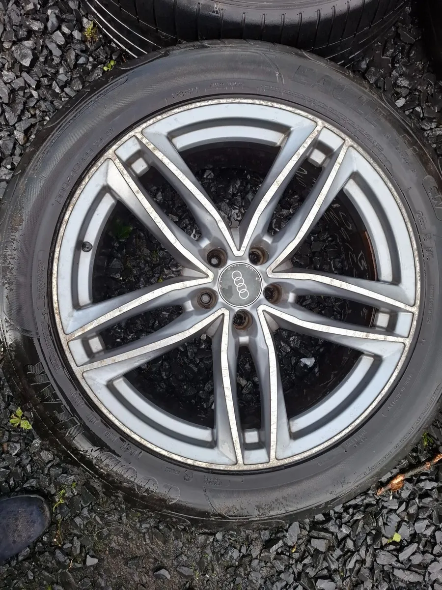 20" Audi Alloys with tyres - Image 4