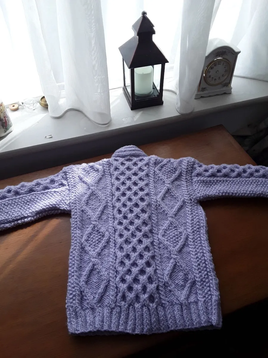 Brand new hand knitted toddler cardigan - Image 2