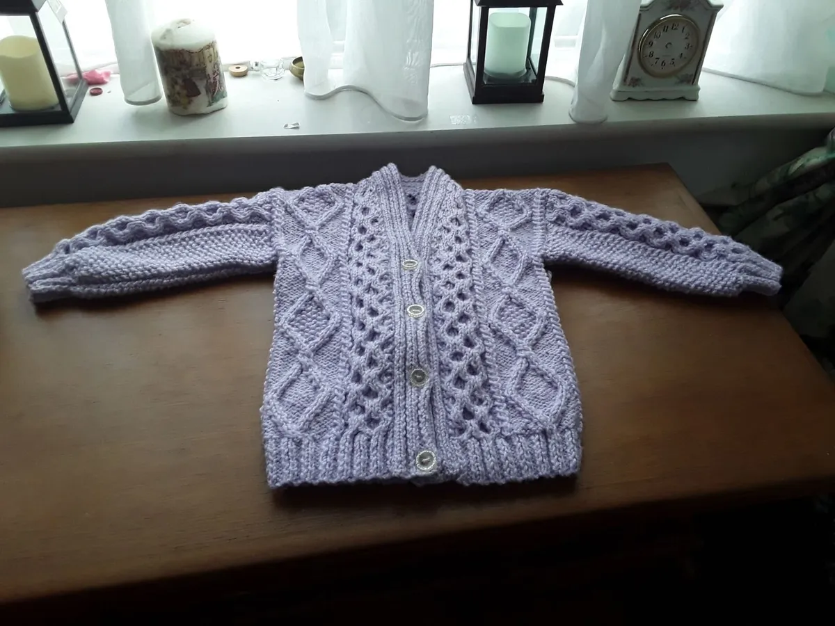 Brand new hand knitted toddler cardigan - Image 3