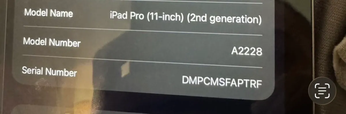 IPad pro (11-inch) 2nd Generation , 128Gb memory - Image 2