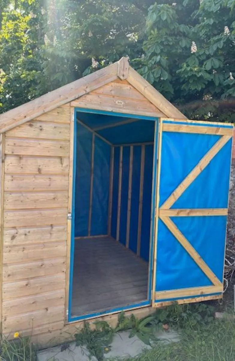 GARDEN SHED 8ft. x 6ft.  €1040 new, asking €450 - Image 3
