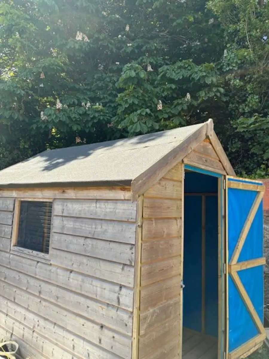 GARDEN SHED 8ft. x 6ft.  €1040 new, asking €450 - Image 4