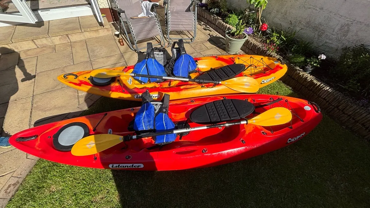 Two Islander Calypso sit-on kayaks - Image 4