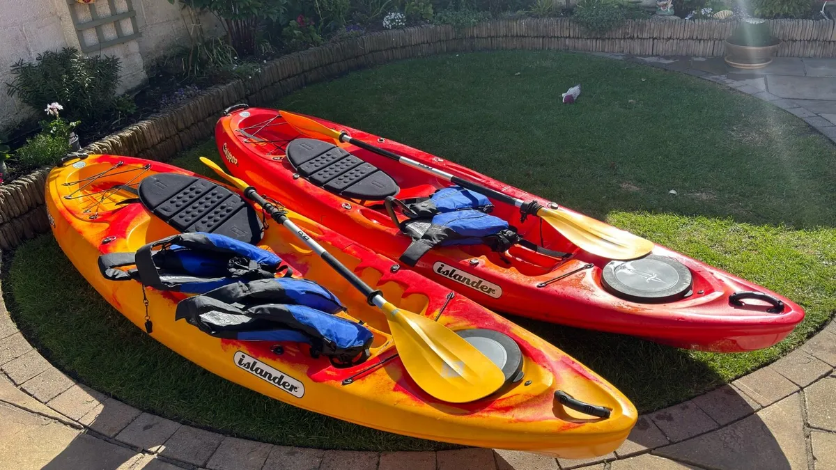 Two Islander Calypso sit-on kayaks - Image 1