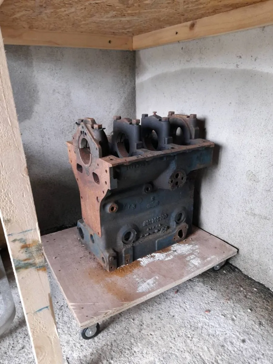 Dexta engine block + Crankshaft