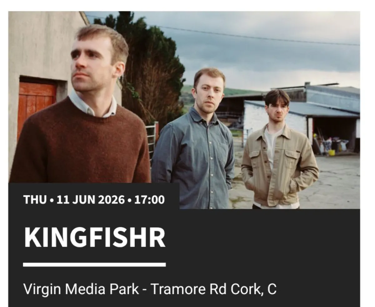 Kingfishr Tickets x 2 Cork