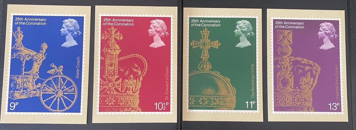 GB stamp & postcard commemorating sets - Image 1