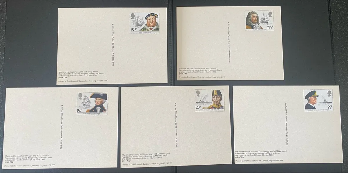 GB stamp & postcard commemorating sets - Image 4