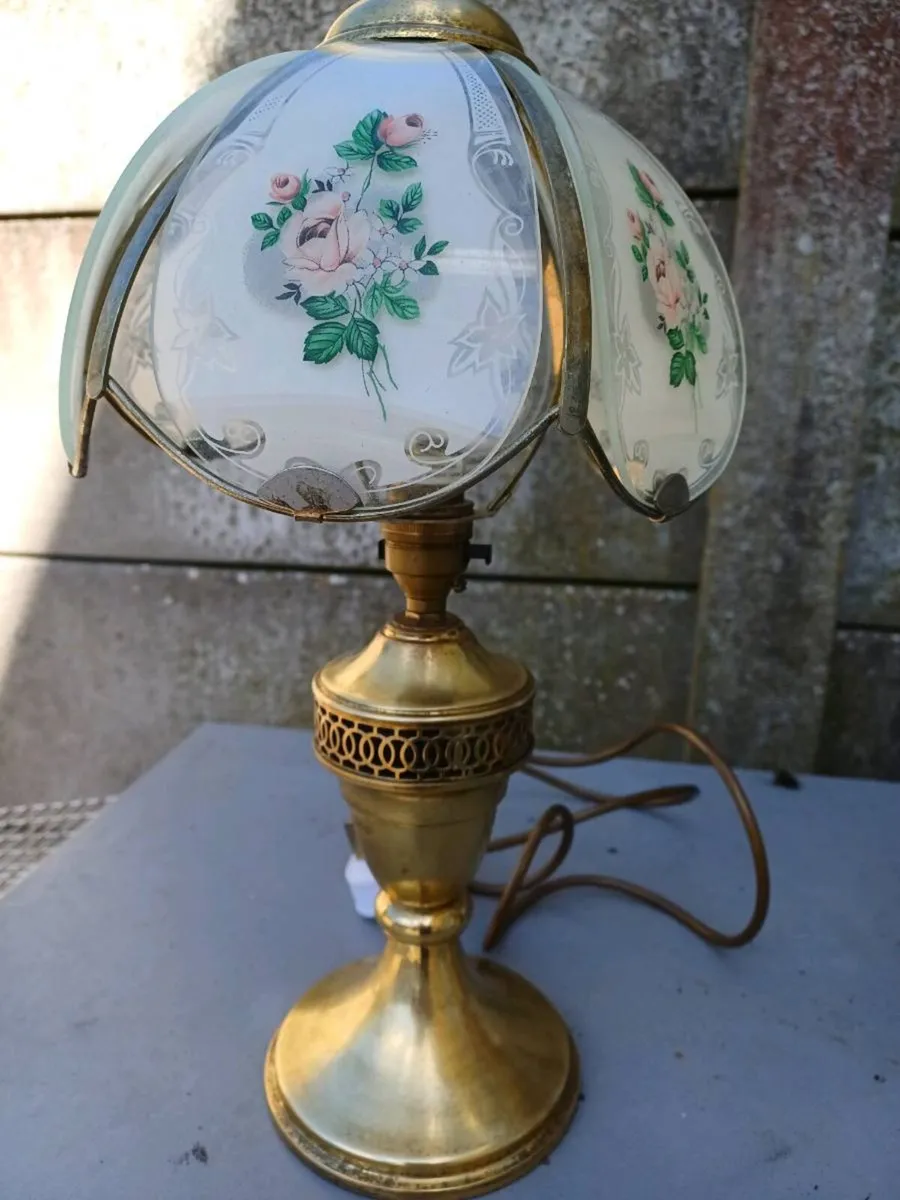 Vintage Brass Table Lamps - Image 4
