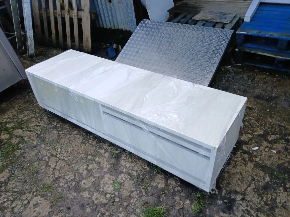 Tv stand entertainment unit complete new - Image 2