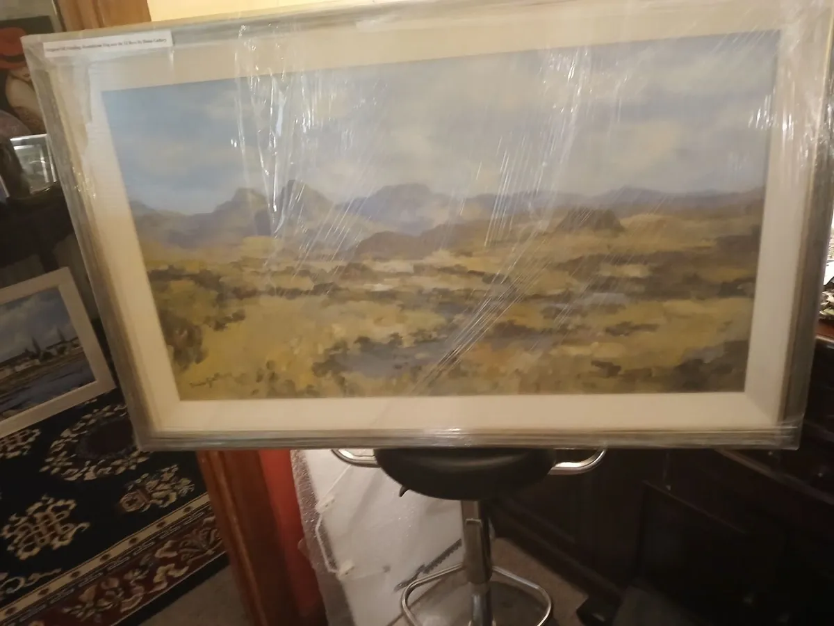 Original oil painting framed connamara cogalway - Image 1